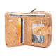 Kork Brieftasche mit gold und silber Applikation image